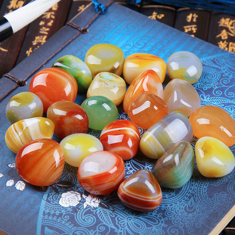 Nanjing Rain Flowers Stone Original Stone Natural Clear Barn Cobble Stone Flowerpots Natural Stone Head Colored Stones Color Small Stones