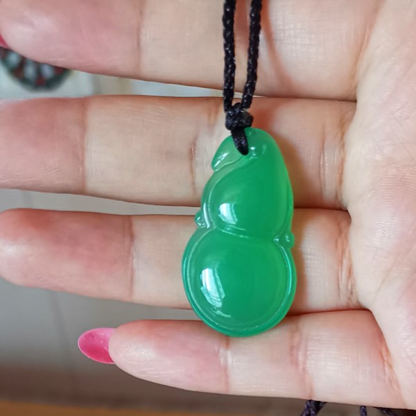 Lantian jade pendant natural jade pendant green jade pendant is smooth sailing only this one 3 2*1 6