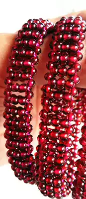Lantian JADEGIA Garnet bracelet A goods garnet bracelet Natural garnet bracelet women's stone