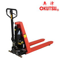  Aojin electric high-lifting pallet truck High-lift scissor handling forklift Manual hydraulic lifting ground cow