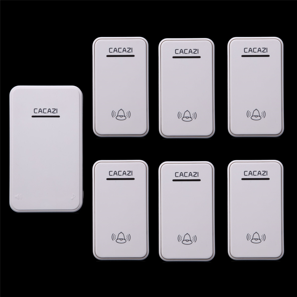 Wireless Doorbell Remote doorbell Home Free Wire Electronic called instrumental doorbell 6 Drag 1 6 Drag 3 2 6 Drag 3