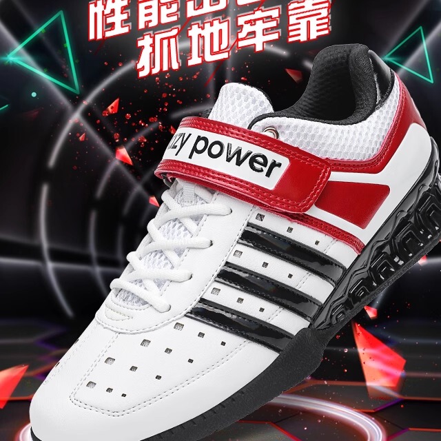 Weightlifting Shoes for Men and Women, Squat Shoes, Deadlift Shoes, Fitness Training Shoes, Balance Support, Professional Competition Strength Weight-Bearing Shoes