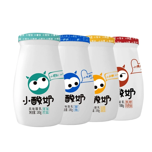 Laiser Little йогурт 180G*12 бутылок Юннана Дали Оригинальный мороженое мороженое.