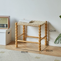 Табурет из калабаша цвета вишневого дерева