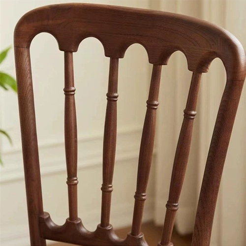 Американский стиль кантри Наполеон 𪨧 стул обеденный стул из массива дерева домашний стул со спинкой из ясеня, отель, столовая, кафе, бамбуковый стул