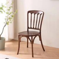 Наполеон 𪨧 Стул Цвет черного ореха Сиденье из цельного дерева★Импортные бревна★Десятилетняя гарантия