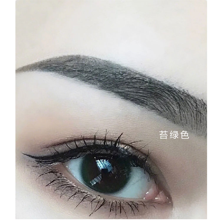 Hàng Trung Quốc NyceMakeup đôi đầu sương mù bút chì tự động xoay tam giác kim cương lông mày bút chì chống thấm nước không nhuộm màu - Bút chì lông mày / Bột / Stick innisfree chì kẻ mày