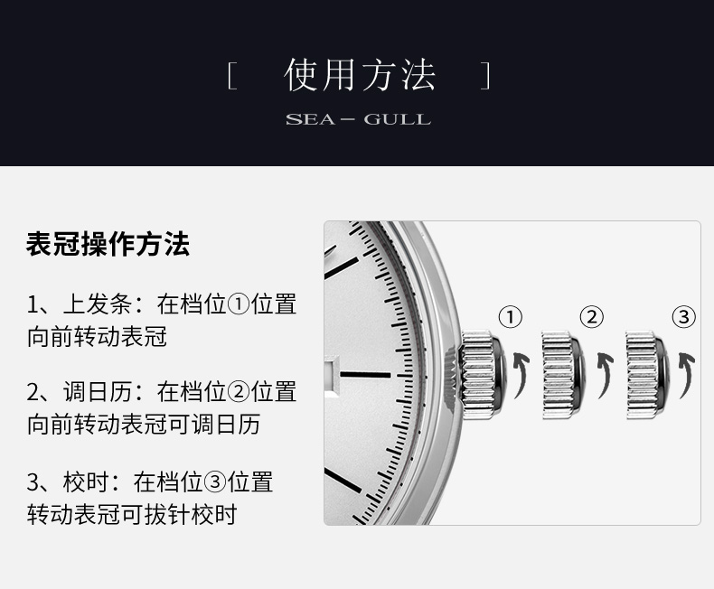 海鸥 Seagull 819.368  男款自动机械表 图17