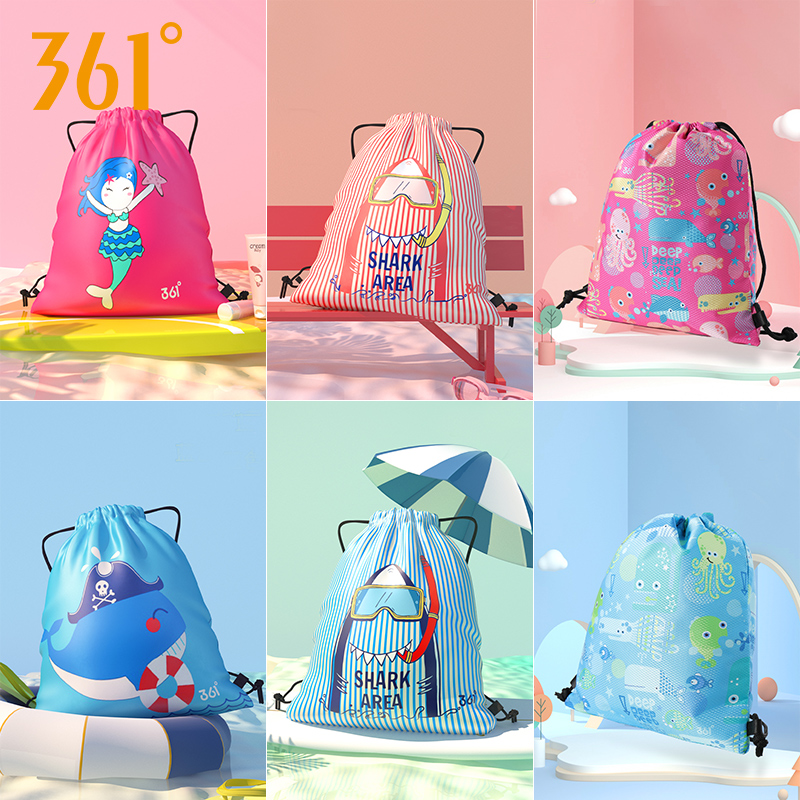 361 degree men's and women's children's swimming bag dry and wet separation bag Female storage bag Waterproof bag Male sports backpack Hot spring bag