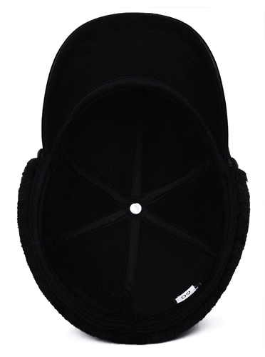 Мужская зимняя шапка, утепленная бейсболка, для среднего возраста