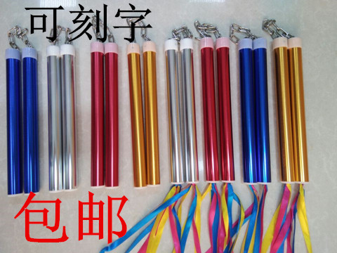 Aluminum alloy double-section stick aluminum double-section stick double-cut stick Double-section stick with double-section stick