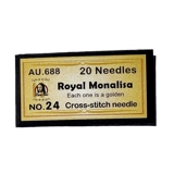 Официальная подлинная вышитая игольчатая игольная игольная игольная игла Королевская Мона Лиза.