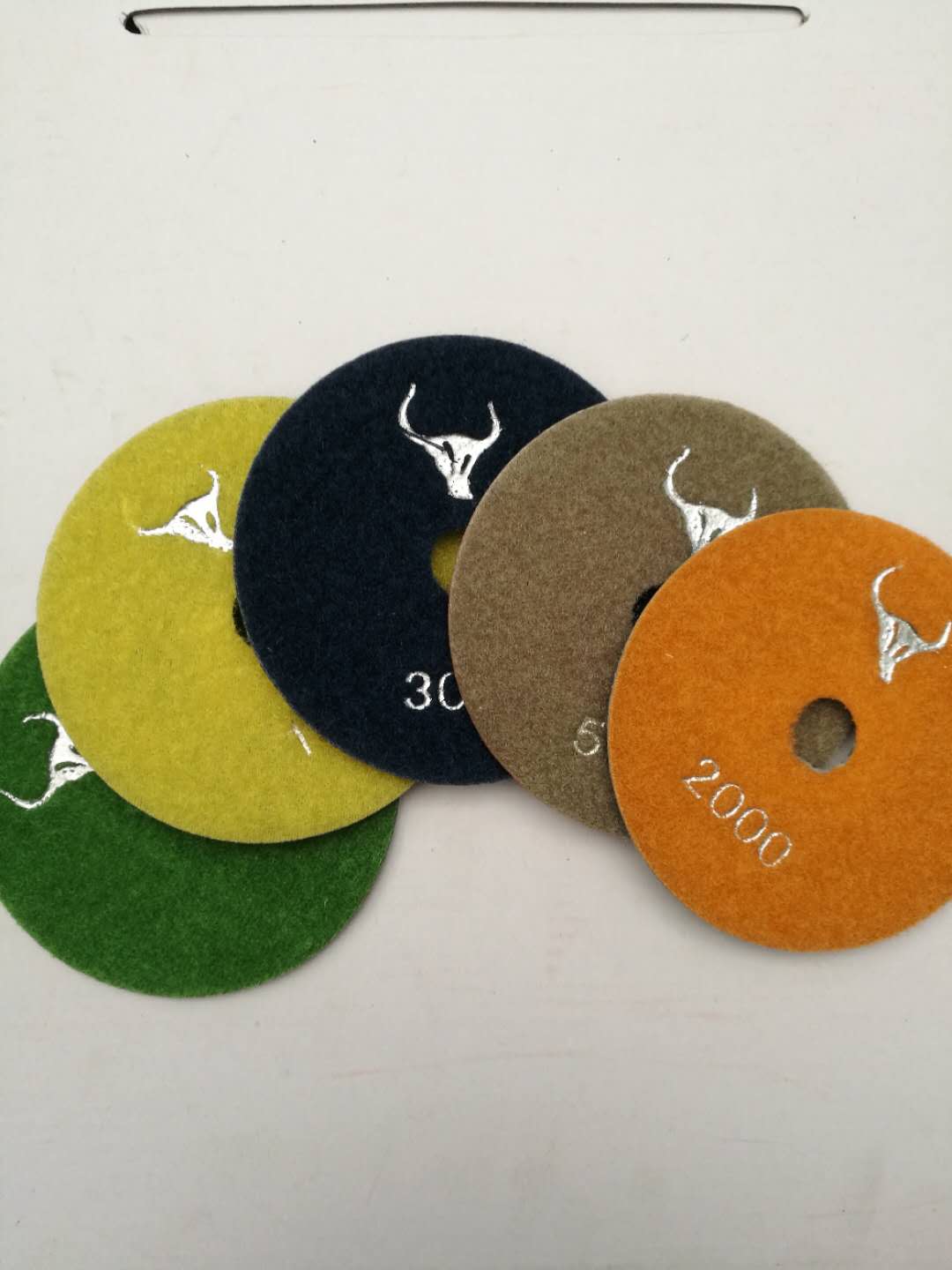 Bullhead Water Grinding 4 inch diamond soft grinding plate polishing sheet of sandwich water polishing