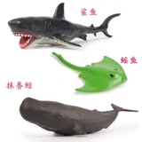 Морская реалистичная игрушка из мягкой резины, акула, комплект, подарок на день рождения