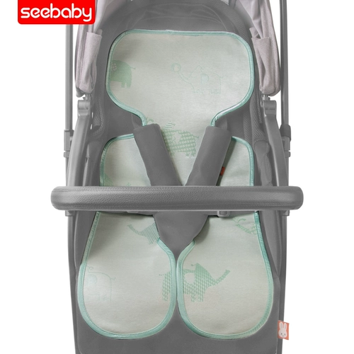 Коляска, шелковый коврик, стульчик для кормления для новорожденных, универсальное кресло с зонтиком