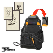 Special super heavy duty tool bag Quick-plug industrial grade electrician multi-function multi-bag waist bag parts storage bag