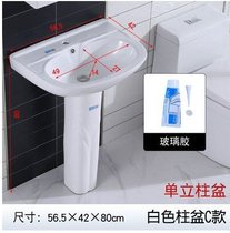 Ceramic face washing vertical ◆ New product ◆ Household triangle hot and cold small floor-standing wash basin bathroom floor-standing single