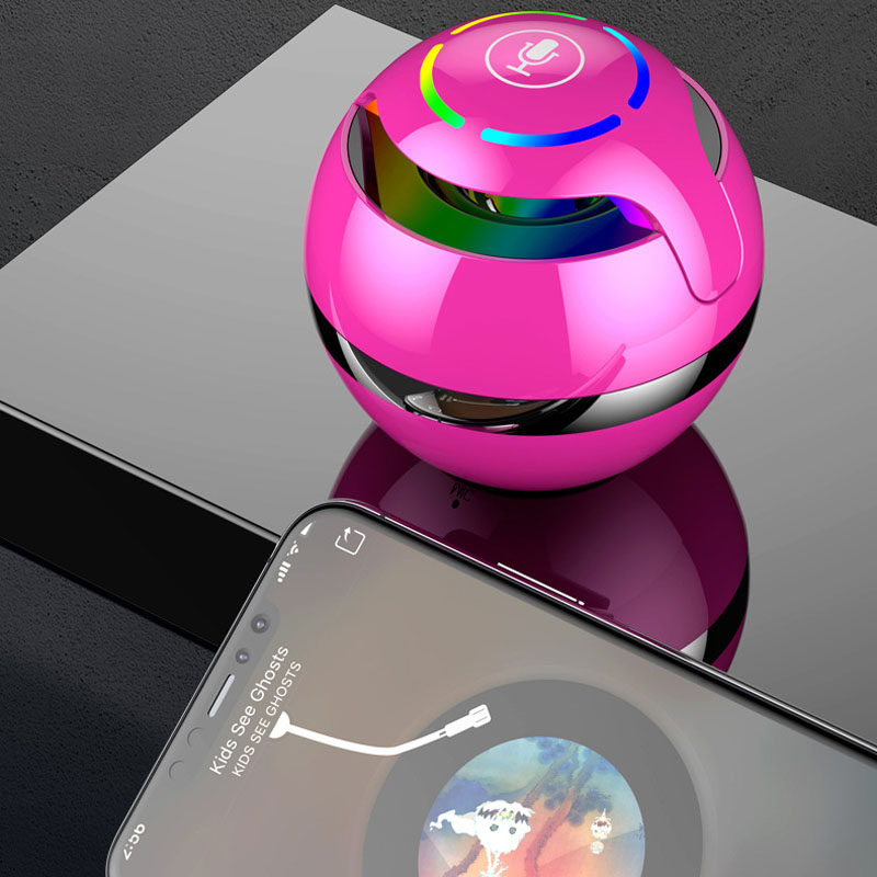 Bluetooth audio Xiaodu smart speaker AI wake-up voice control fm card mobile phone mini wireless lithium battery audio