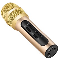 Microphone mobile phone K singer with acoustic sound live singing and vibrating film Mimi chip Bugu bird C11 reverberation microphone