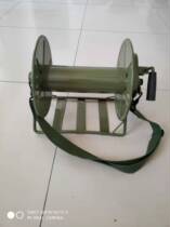 double-track frame winding reel piggyback pay-off frame cable video line telephone line frame