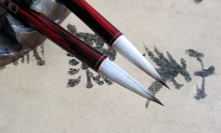 十七堂 <wbr>七紫三羊兼毫毛笔 <wbr>颜楷毛笔