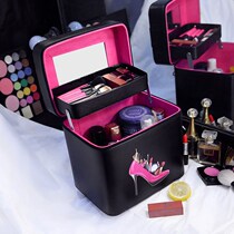 South Koreas new ladies Trumpet Sorting Box Fashion Travel Dust 2021 Students Makeup Kits the Wind Superfire