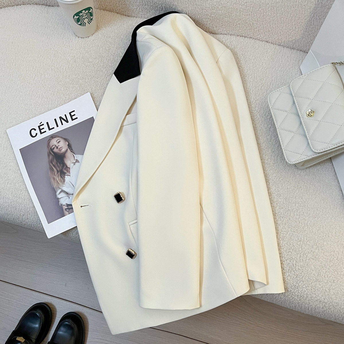 2024Autumn women fashion blazers jackets ladies coats suits 