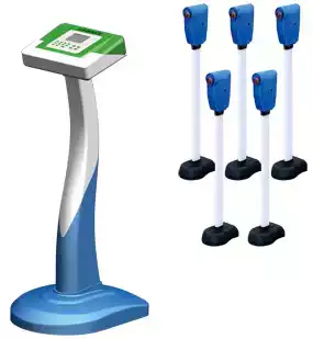 Wireless intelligent 50 m running tester student physique tester 100 m sprint tester