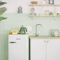 Nordic ins macarons water corrugated long bar bread brick 300x600 toilet kitchen toilet wall tile