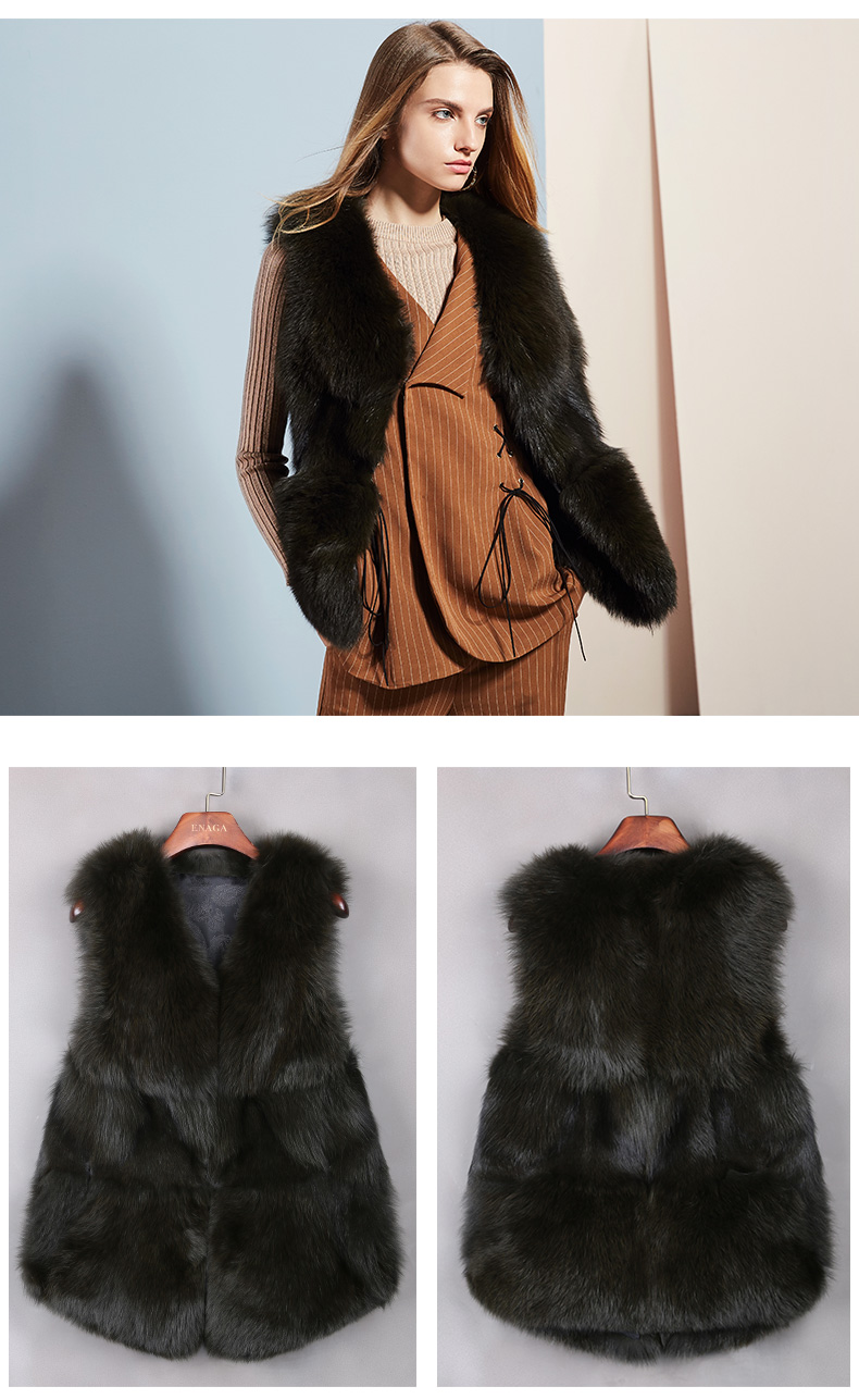 Manteau de fourrure femme ENAGA    - Ref 3172769 Image 25