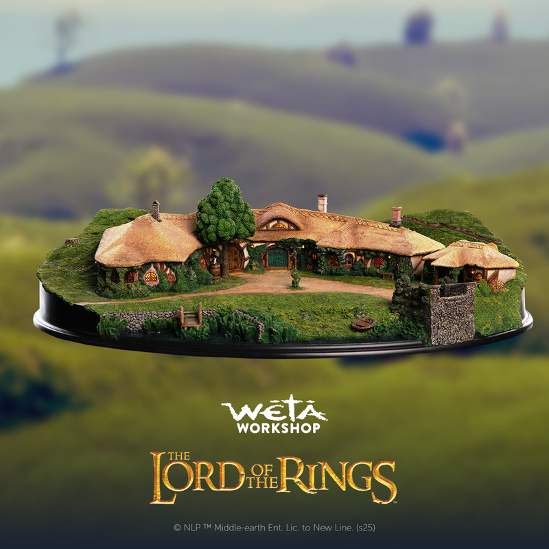 Weta Domestic Agent, in Stock, Lord of the Rings Scene Series, Green Dragon Inn Scene, Limited Edition Statue