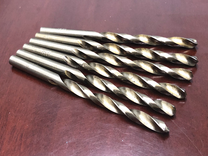 4241 white steel straight shank twist drill White drill HSS drill nozzle Wood drill drilling drill Rotary hammer drill hole opener High hardness