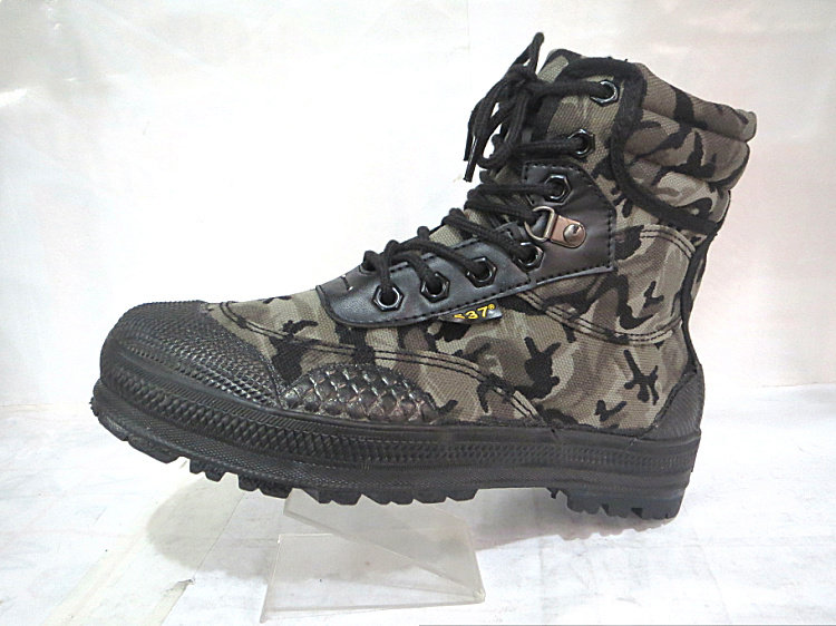 Bottes militaires en toile - dérapage - Ref 1398804 Image 10