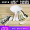 Melamine A5 porridge spoon Ramen hook spoon ravioli soup spoon Long handle hot pot shop spoon Plastic spoon Commercial