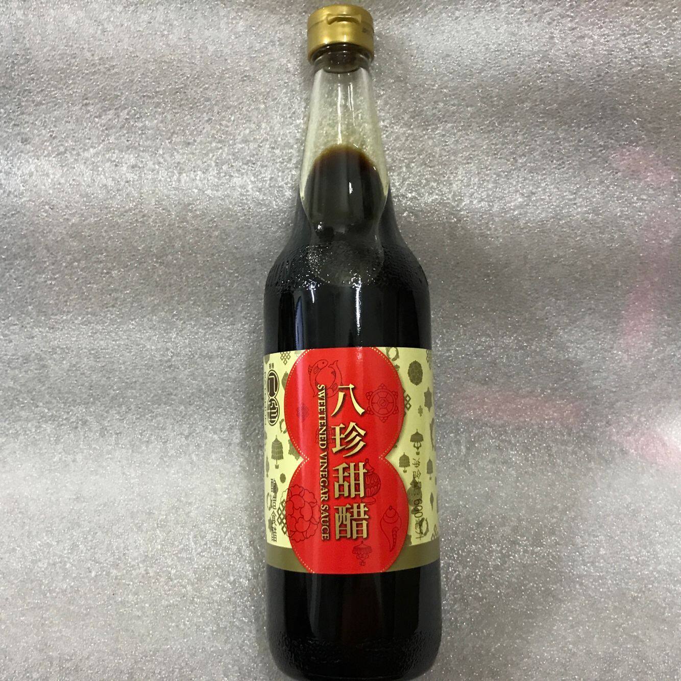 Hong Kong Bazhen Sweet Vinegar 600ml Bottled Ding Sweet Vinegar Pig's Foot Ginger Vinegar Moon Vinegar