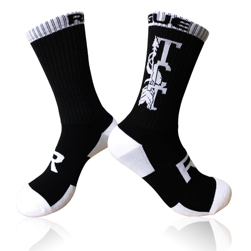 Limited edition CrossFit multifunction sports socks ROGUE pressurised hard pull fitness basketball moisture-absorbing and towel bottom
