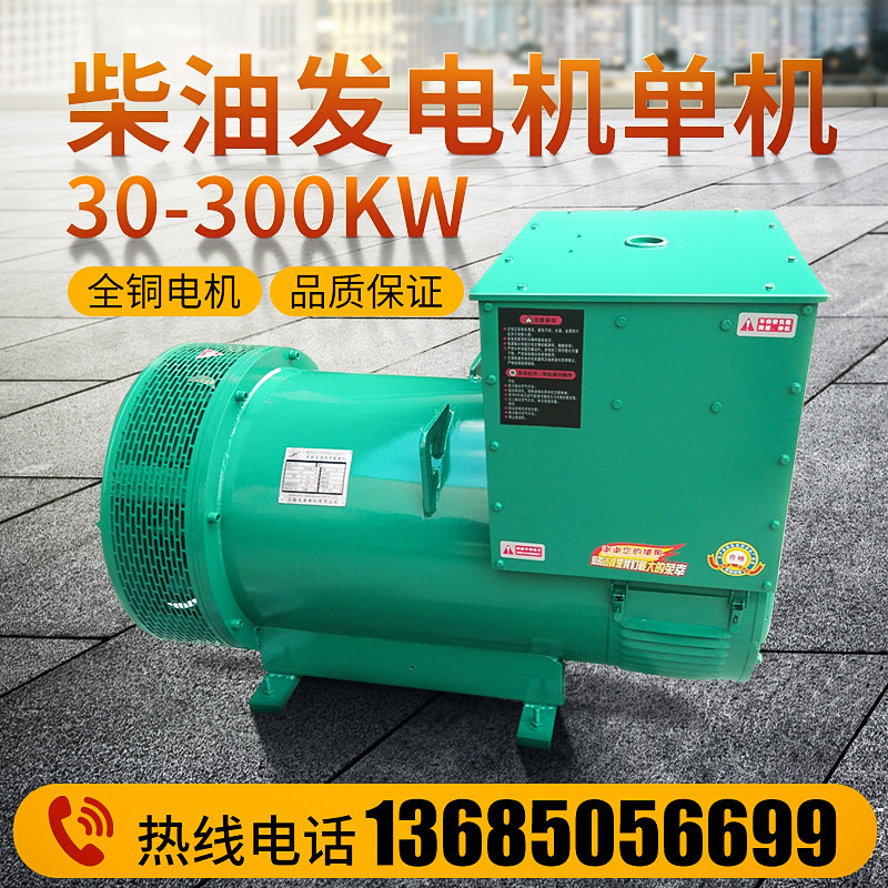 Full copper diesel ball generator 20 24 30 50 100 200 300kw single phase three phase 380v 220v