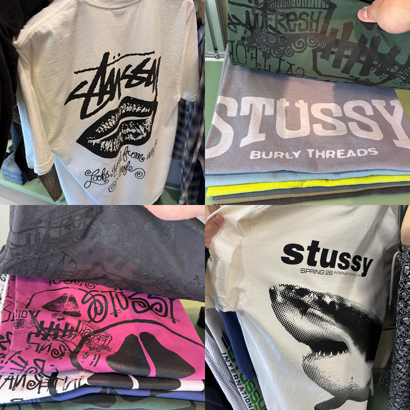 In-Stock Korean Stussy Seoul Limited Edition Short-Sleeve Tee with Back Print
