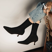 Alexsara 2024 Ранняя осень Новая маленькая круглая голова Heato Thin Thin Thin Boot