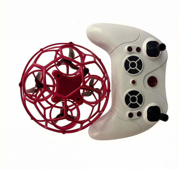 Drone Football, the Ball Used in the Zhongshan Championship Individual Penalty Shootout, Comes with a Plastic Storage Bucket, Competition Edition
