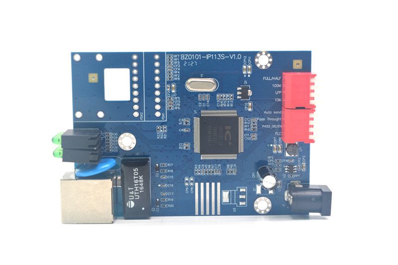 Fiber Transceiver IP113S scheme supports lightning protection support wide pressure support One-key dial code management Giant frame