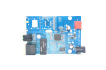 Gigabit fiber optic transceiver 1 optical 1 electric dial switch LFP forced 1000M simple management transceiver