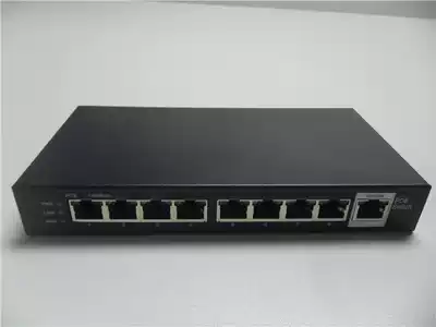 Standard POE switch 9 ports 8 network cable power supply 48V surveillance camera lens wireless AP power supply can transmit 250 meters