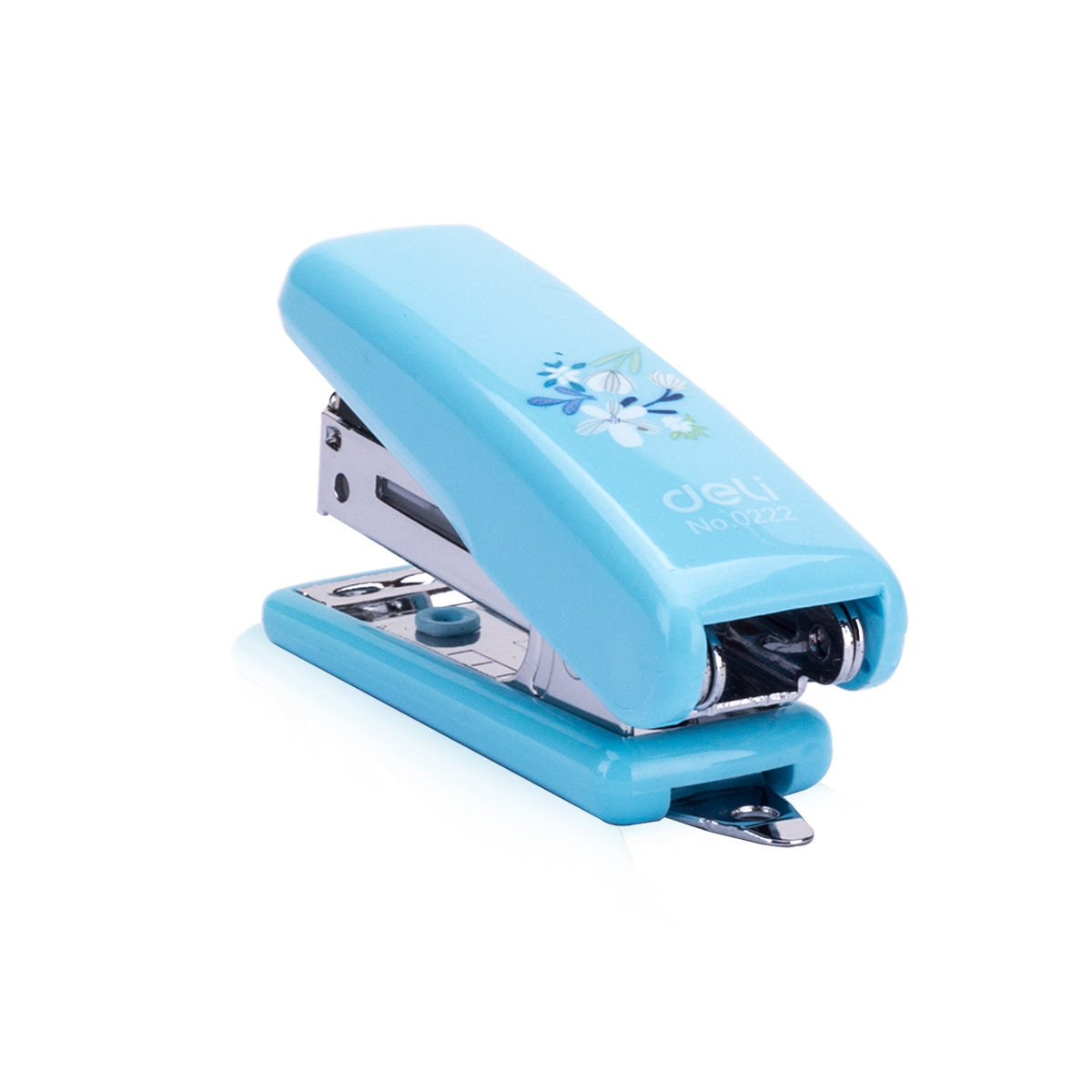 Deli stationery 0222 stapler mini student with small stapler 10 needle stapler special offer