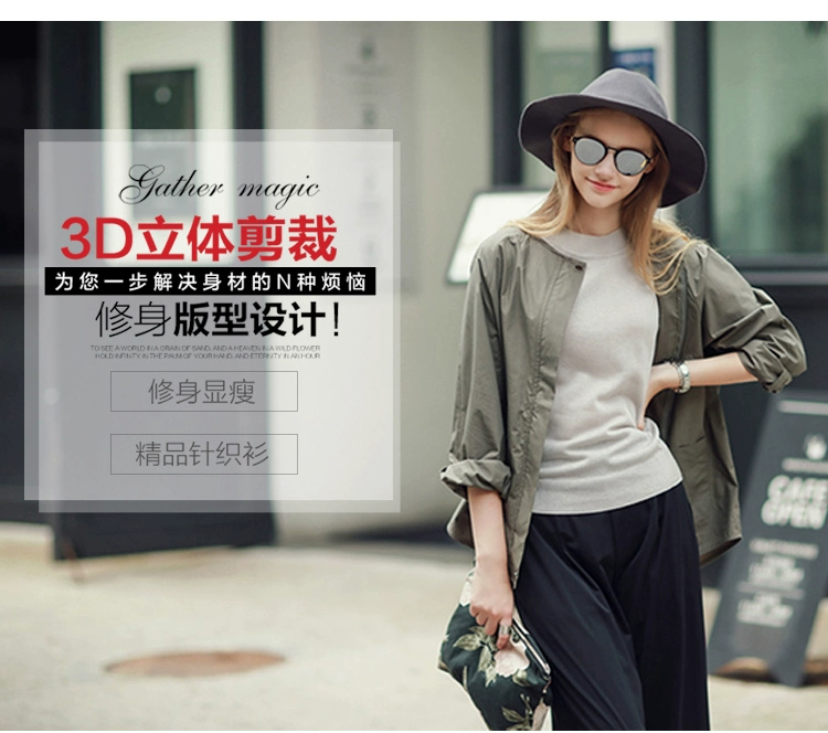 Áo không tay nữ mùa hè 2019 Mới áo vest cổ cao Dệt kim tay áo Slim nửa cổ không tay áo len nữ