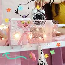 College student bedside storage rack dormitory supplies storage dormitory shelf boarding students lay the artifact bedside hanging basket