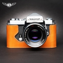 Handmade cowhide Nikon Matt Nikomat FTN FT FT2 FT3 FS camera bag leather case