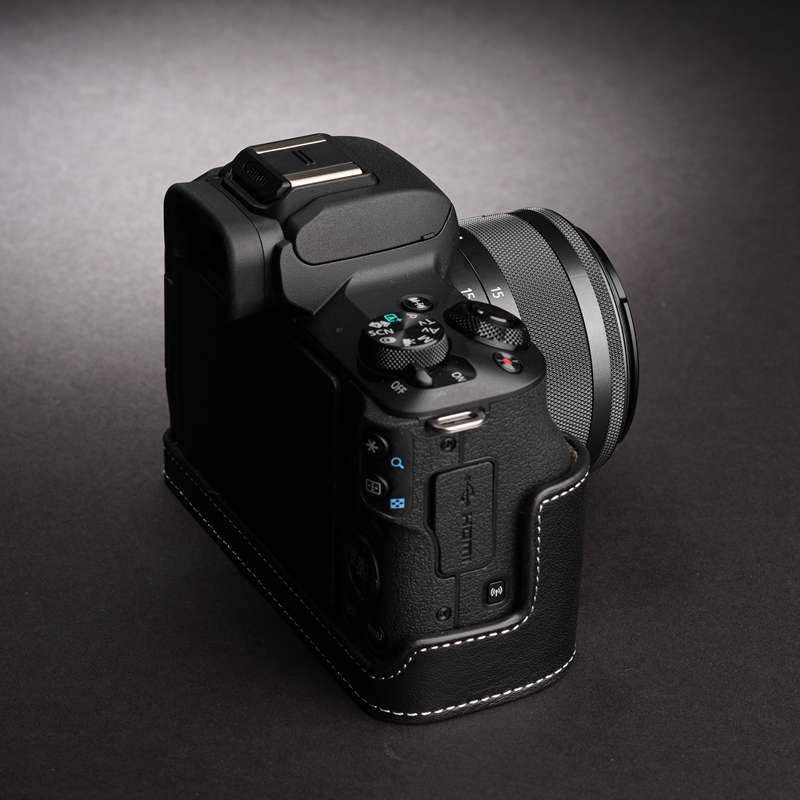 canon m50 leather case