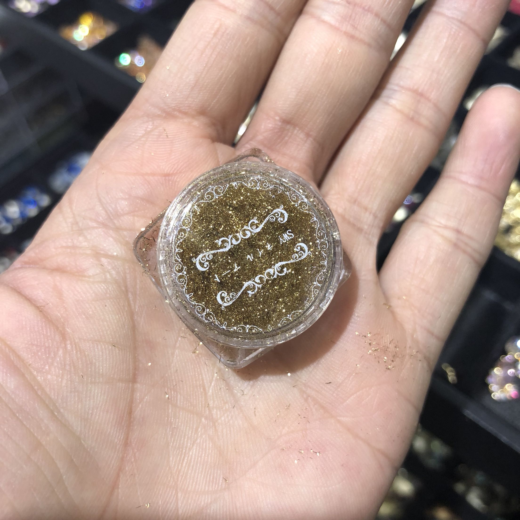 Cửa hàng nail AIMEILI cung cấp dụng cụ bằng vàng và bạc dây vàng trang sức dây bạch kim - Công cụ Nail dụng cụ học nail