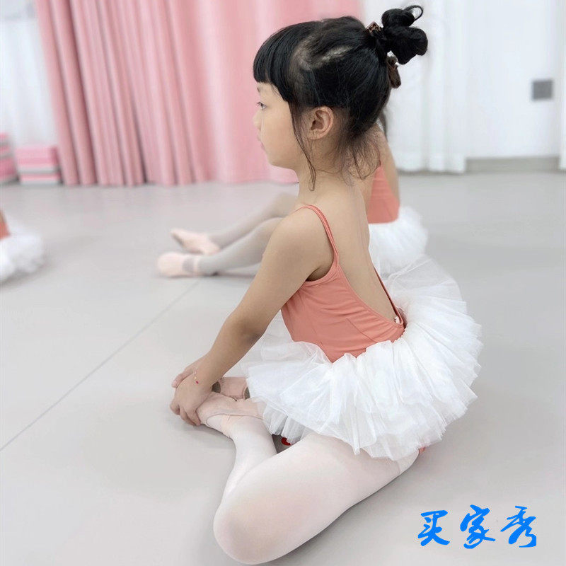 Children Dance Dress Ballet TUTU Dress Fluffy Skirt Half Body Dress Imported Soft Yarn Nursery Girl Dance Dresses Dress